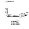 VW 6N0253208NV Catalytic Converter